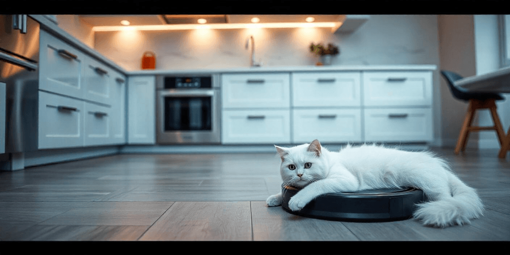 robot aspirador para mascotas