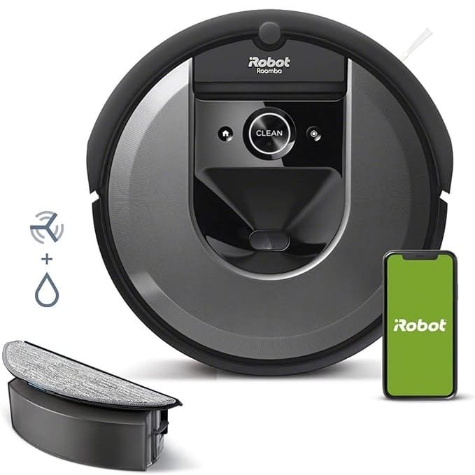 iRobot Roomba Combo i8 Robot Aspirador y Friegasuelos