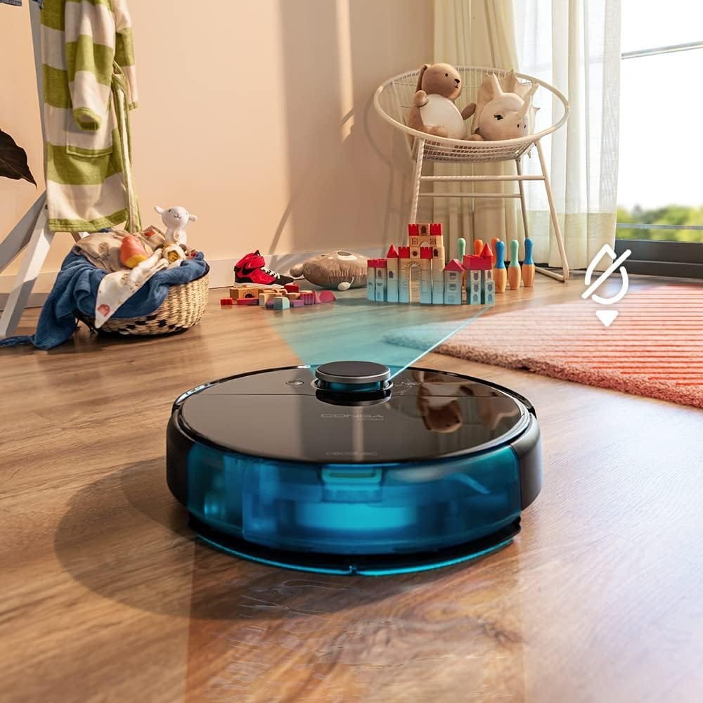 Robot Aspirador Conga con Laser