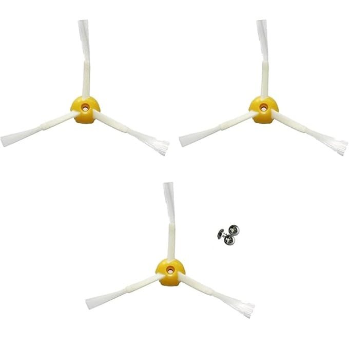 MIRTUX Pack de 3 Cepillos Laterales - Compatibles con Roomba 500/600/700