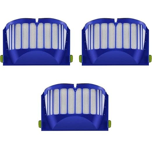 MIRTUX Kit de 3 Filtros Compatible con Roomba Serie 600