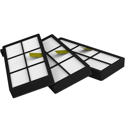 MIRTUX Kit de 3 Filtros Compatible con Roomba Serie 800 y 900
