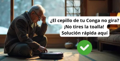 ¿El cepillo de tu Conga no gira ¡No tires la toalla Solucion rapida aqui